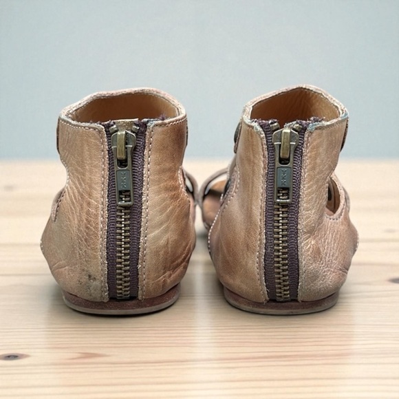 Bed Stu Soto Sandals Distressed in Tan Rustic Women’s Size 8 - Picture 9 of 13